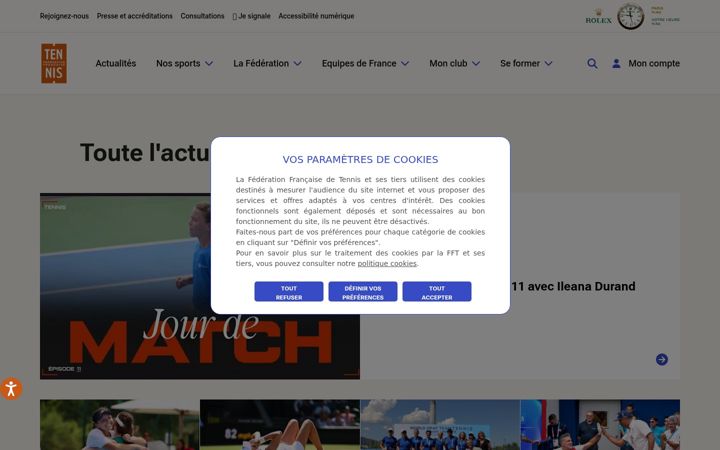Zrzut ekranu fft.fr