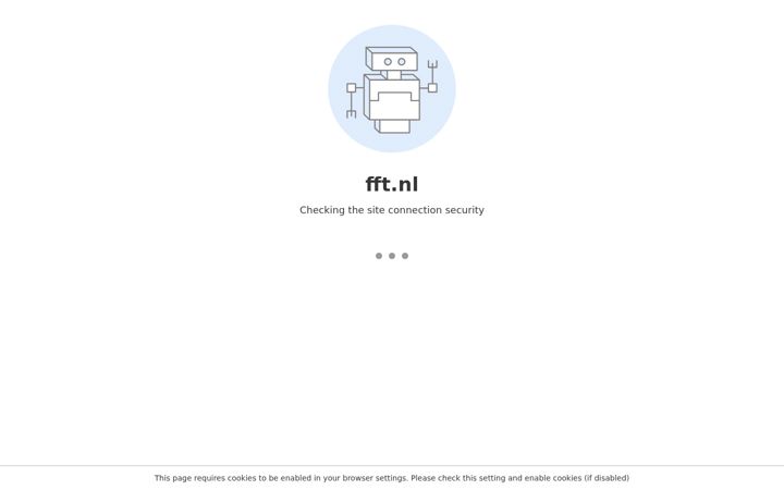 Screenshot of fft.nl