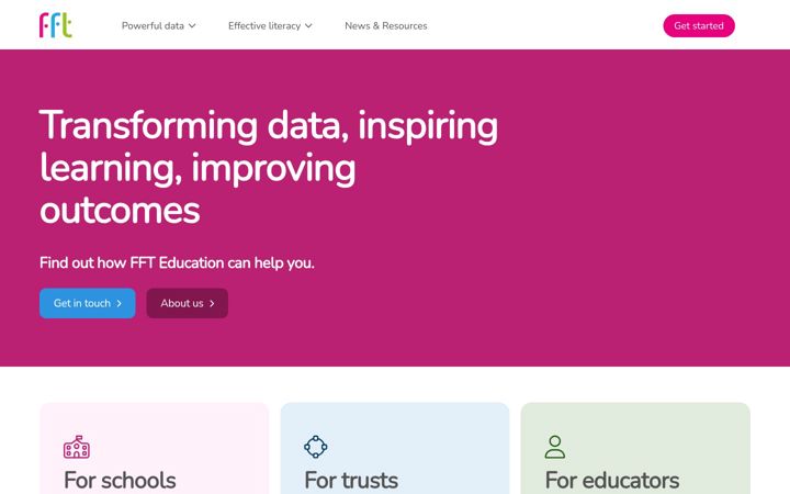 Screenshot ta' fft.org.uk
