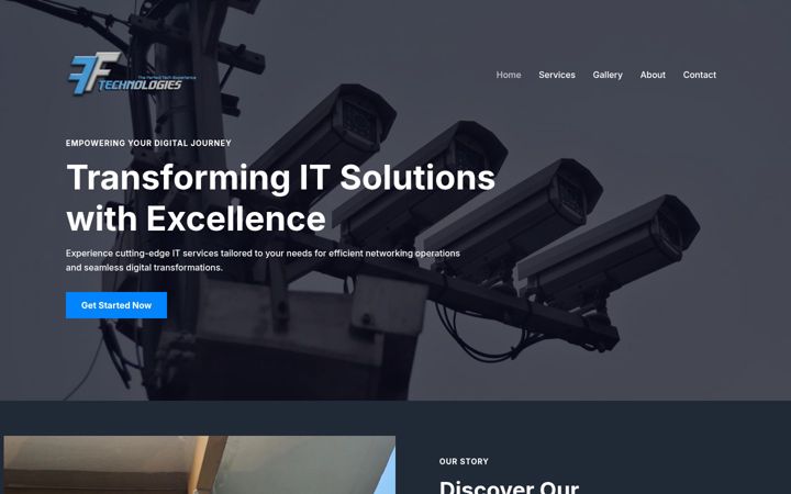 Screenshot of fftechnologies.com.my