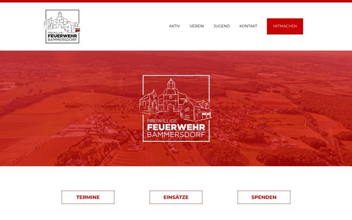 Screenshot of ffw-bammersdorf.de
