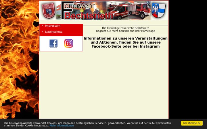 Screenshot of ffw-bechtsrieth.de