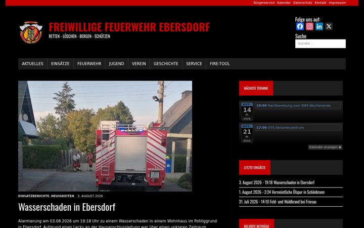 Ekrano kopija ffw-ebersdorf.de