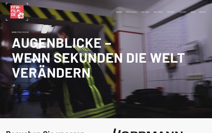 Screenshot of ffw-film.de