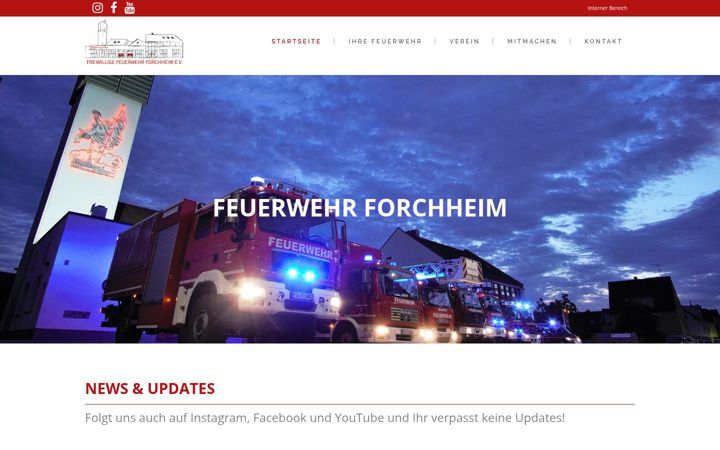 Screenshot of ffw-forchheim.de