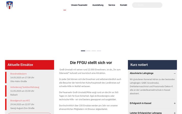 Screenshot of ffw-gross-umstadt.de