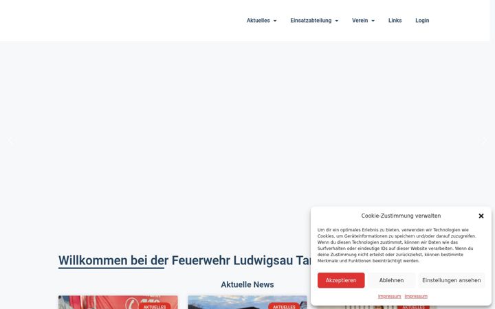 Screenshot of ffw-tann.de