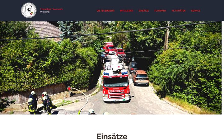 Screenshot of ffweidling.at