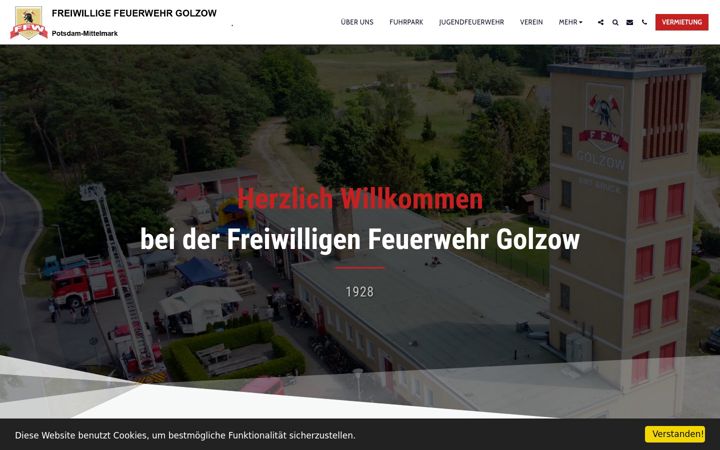 Screenshot of ffwgolzow-pm.de
