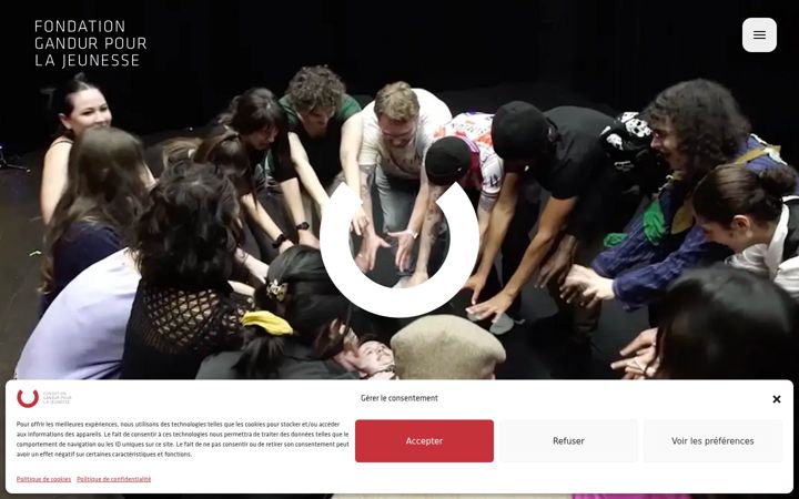 Screenshot of fg-jeunesse.org