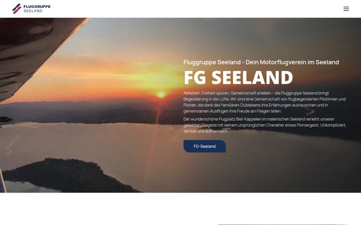 Screenshot of fg-seeland.ch
