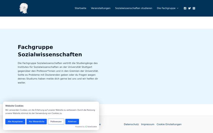 Screenshot of fg-sowi.de