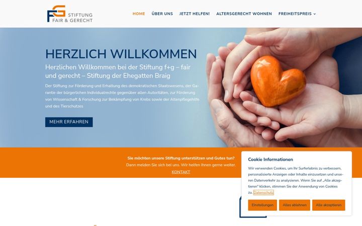 Screenshot of fg-stiftung.de