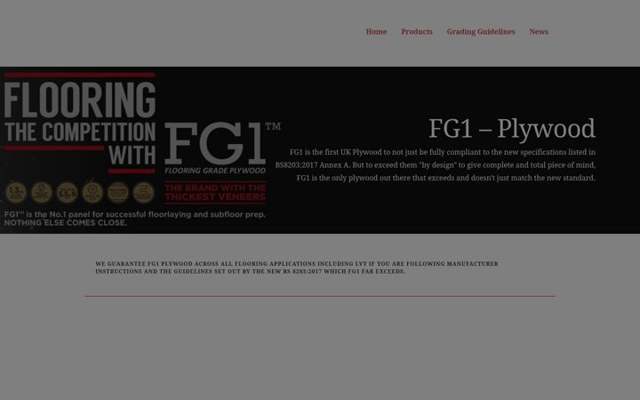 Screenshot ta' fg1-plywood.co.uk