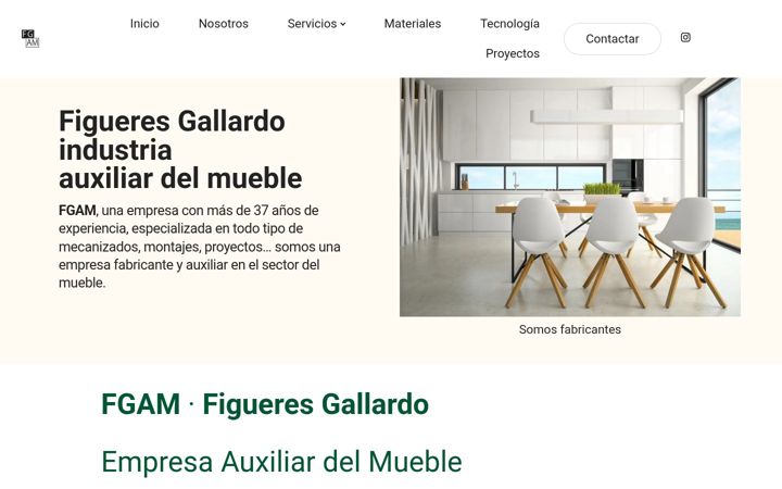 Screenshot ta' fgam.es