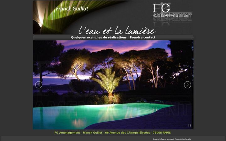 Screenshot of fgamenagement.fr