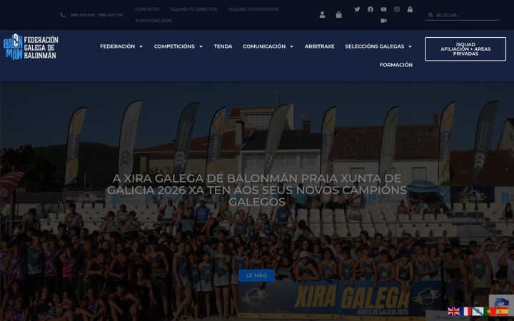 Screenshot of fgbalonman.es