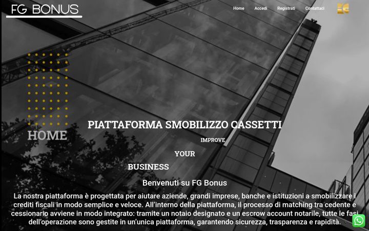 Screenshot ta' fgbonus.it