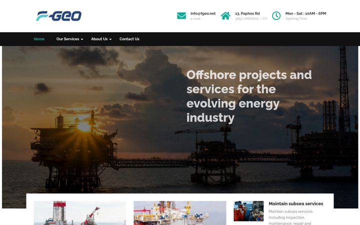 Screenshot of fgeo.net