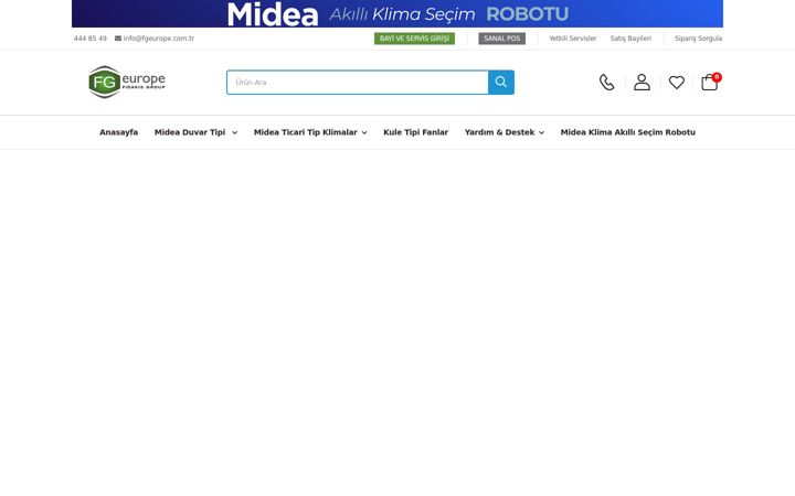 Screenshot of fgeurope.com.tr