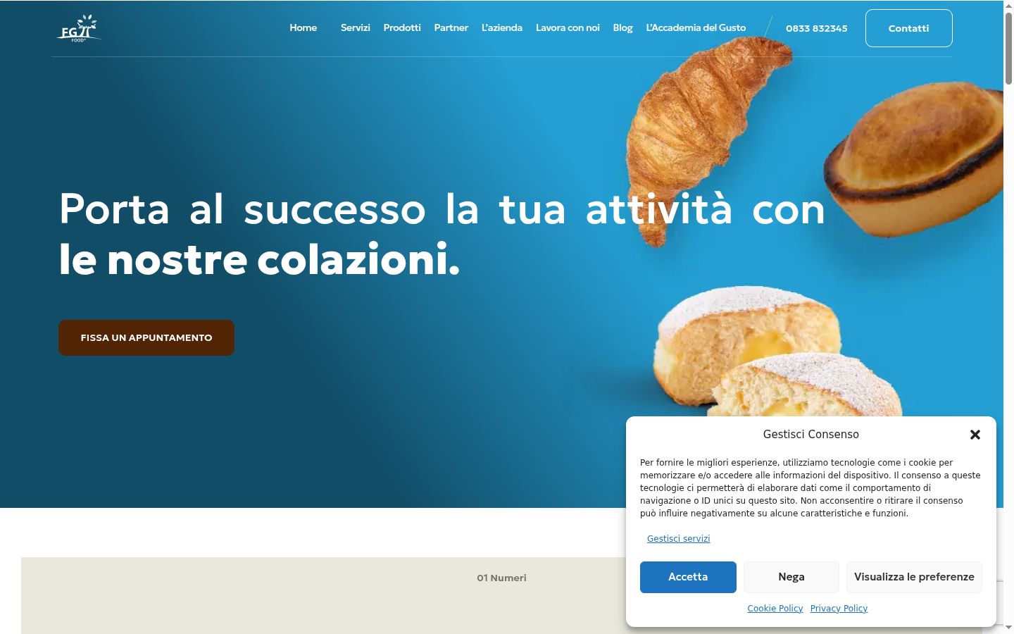 Screenshot tal-banner tal-kunsens muri qabel kwalunkwe interazzjoni