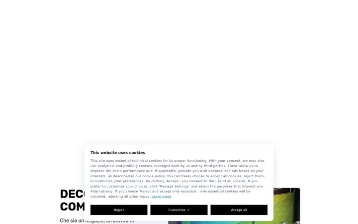 Screenshot of fggrafica.it