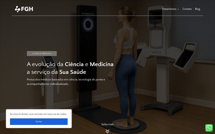 Screenshot di fghmedicina.com.br