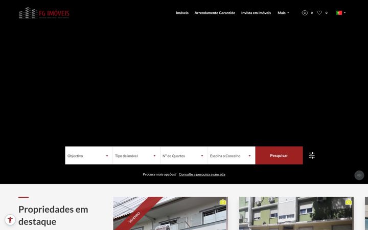 Screenshot of fgimoveis.pt