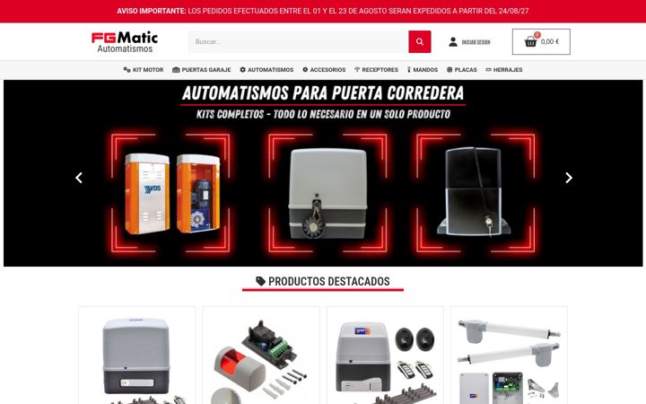 Screenshot of fgmatic.com