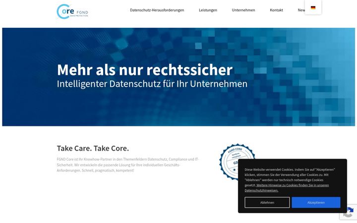 Screenshot of fgnd-core.de
