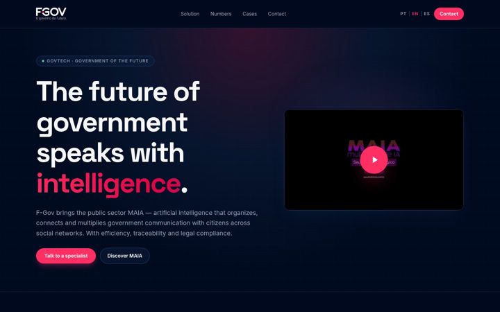 Screenshot of fgov.com.br