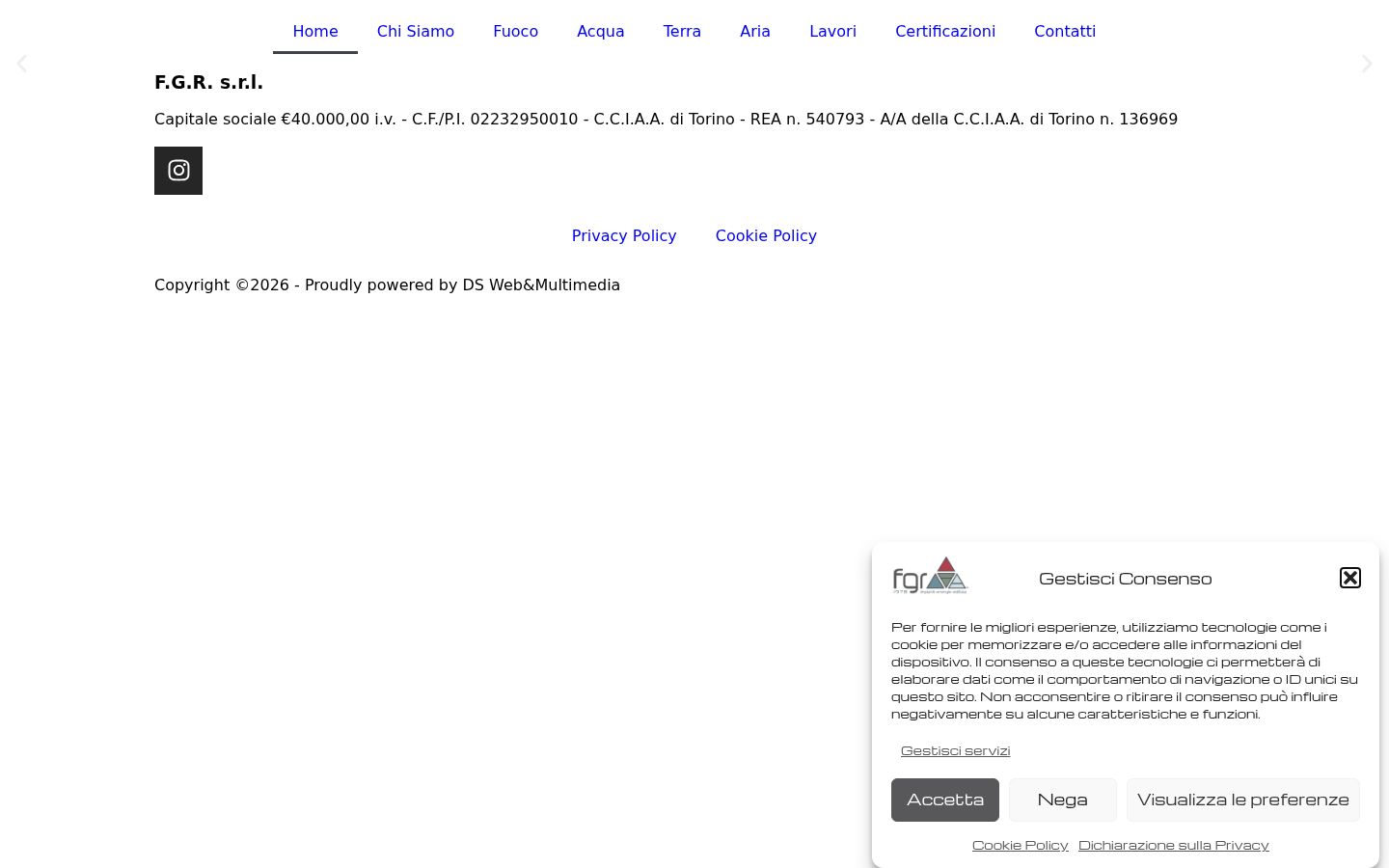 Screenshot tal-banner tal-kunsens muri qabel kwalunkwe interazzjoni