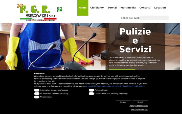Screenshot ta' fgrservizi.it