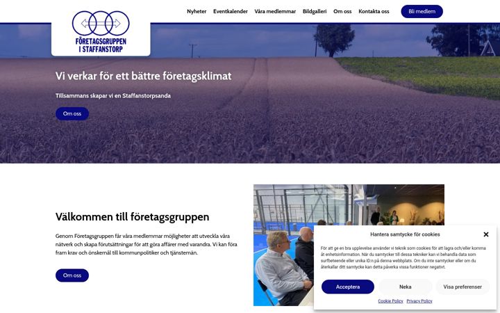 Screenshot of fgstaffanstorp.se