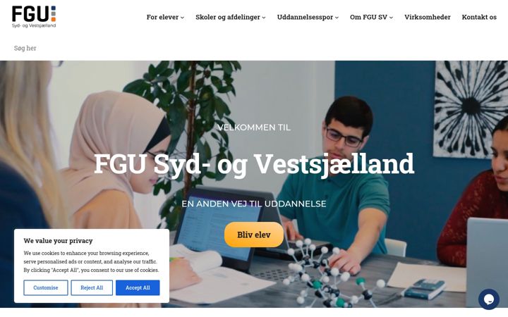 Screenshot of fgusv.dk