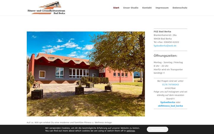 Screenshot of fgz-badberka.de