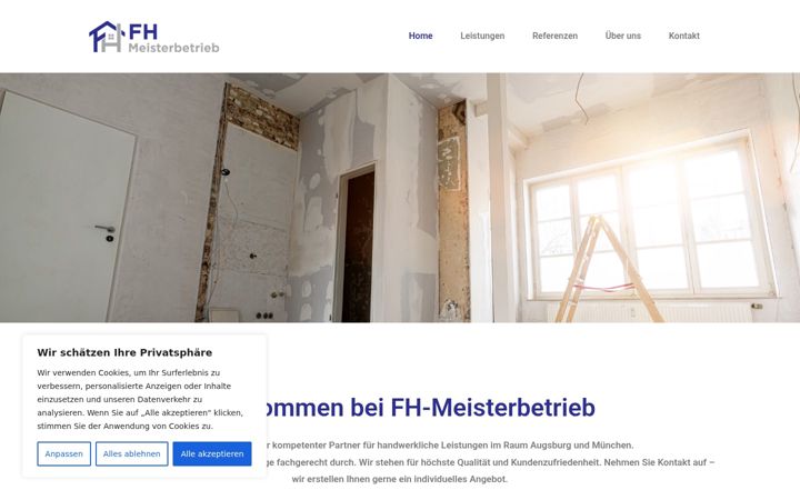 Screenshot of fh-meisterbetrieb.de