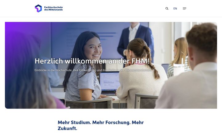 Screenshot of fh-mittelstand.com