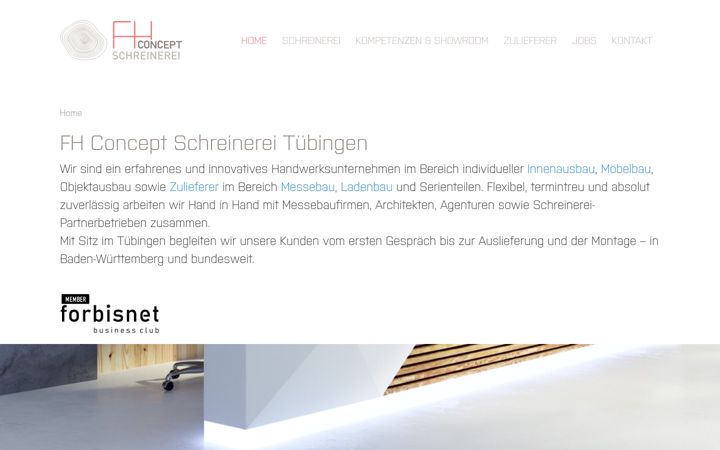 Screenshot of fh-schreinerei.de