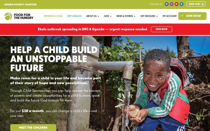 Screenshot of fh.org