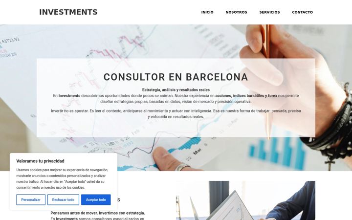 Screenshot of fhaga-investments.es