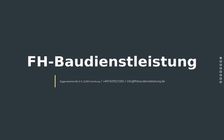 Screenshot of fhbausanierung.de