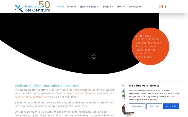Screenshot of fhc-dieren.nl