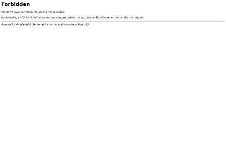 Screenshot of fhcommunicatie-advies.nl