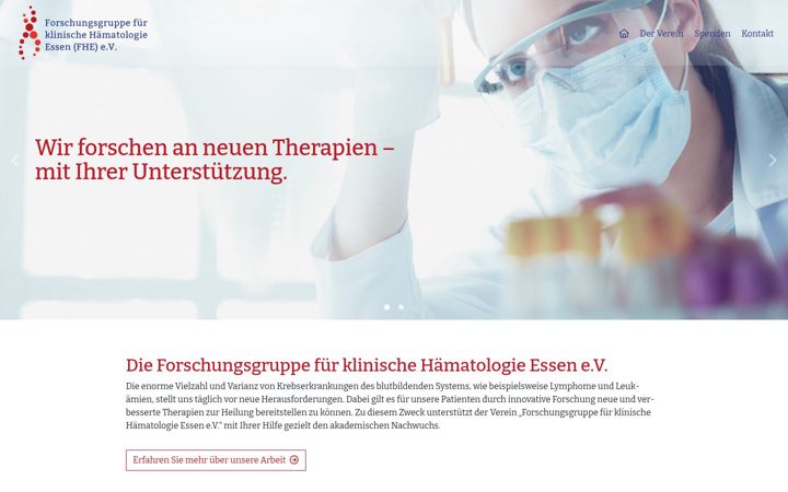 Screenshot of fhe-ev.de