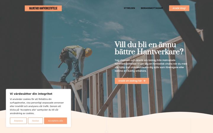 Screenshot of fhhs.se