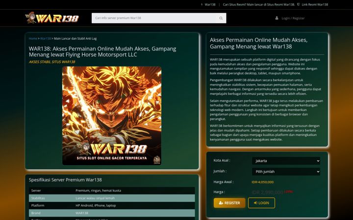 Screenshot of fhmotorsport.com