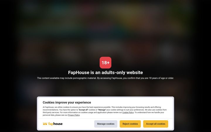Captura de ecrã de fhofficial.com