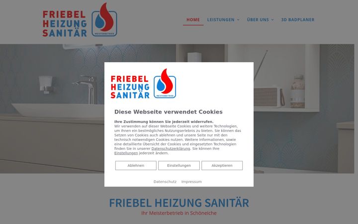 Screenshot of fhs-friebel.de