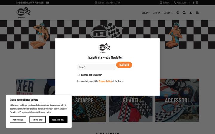 Screenshot ta' fhstore.it